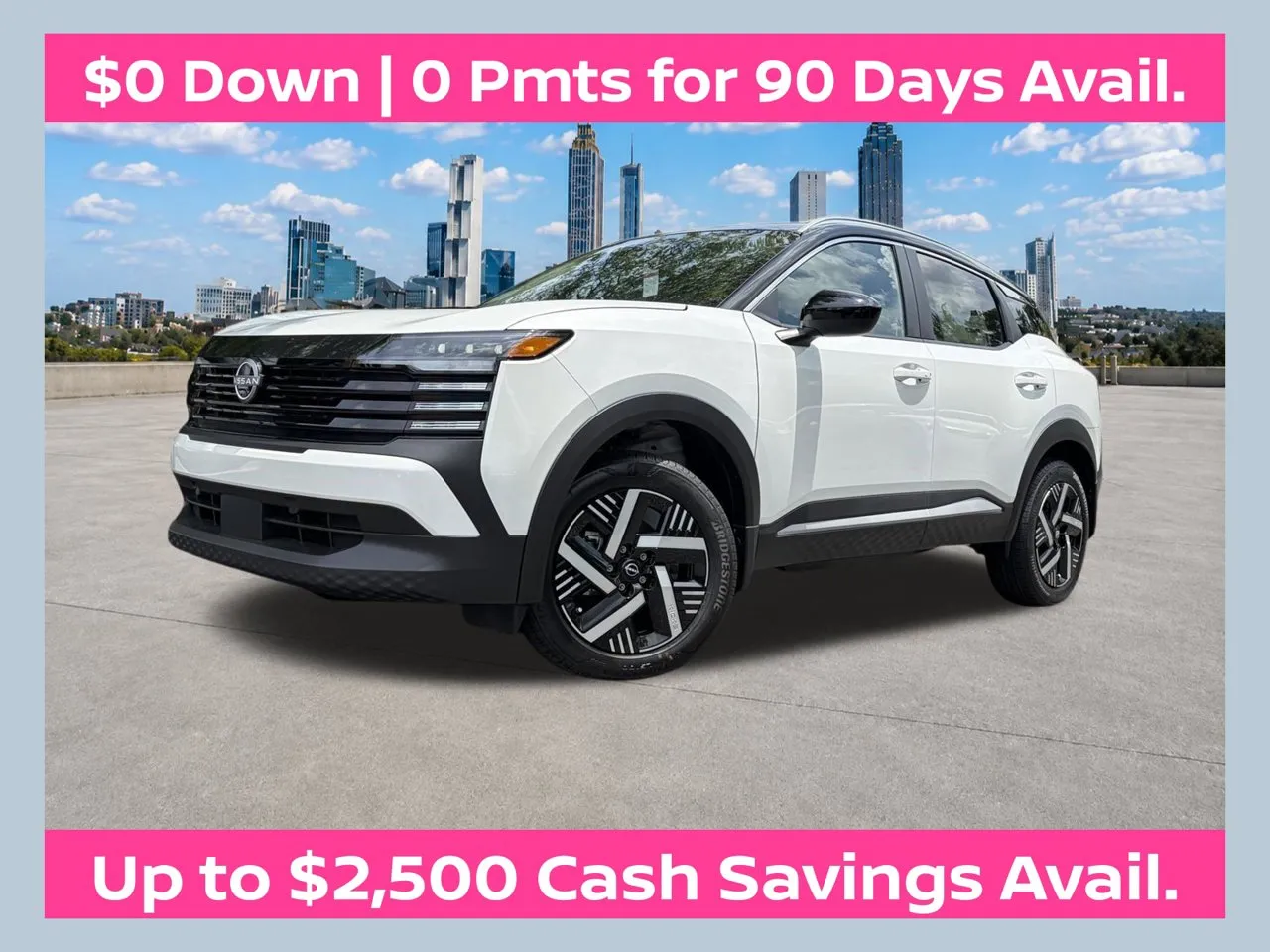White 2026 Nissan Kicks SV for sale in Marietta, GA