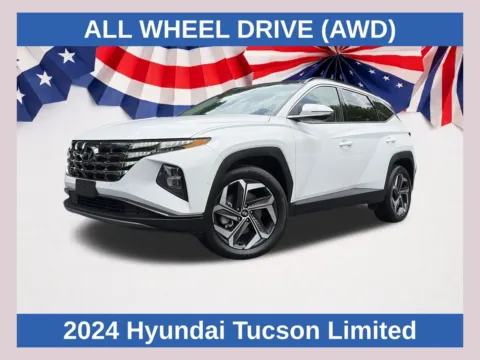 White 2024 Hyundai Tucson Limited for sale in Marietta, GA