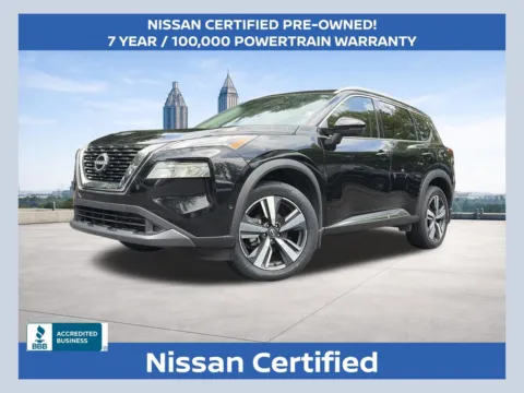 Black 2023 Nissan Rogue SL for sale in Marietta, GA