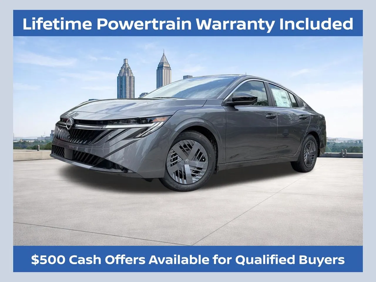 Gray 2026 Nissan Sentra S for sale in Marietta, GA