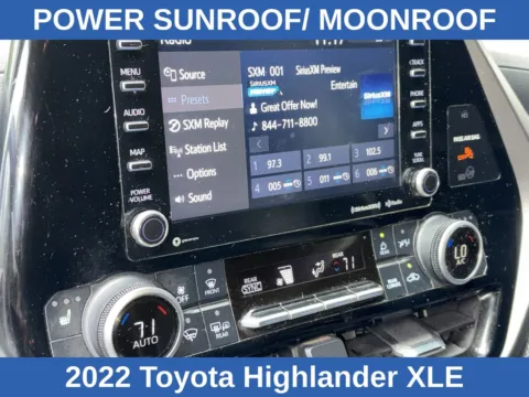 Another view of 2022 Toyota Highlander XLE for sale in Marietta, GA at Nissan of Marietta