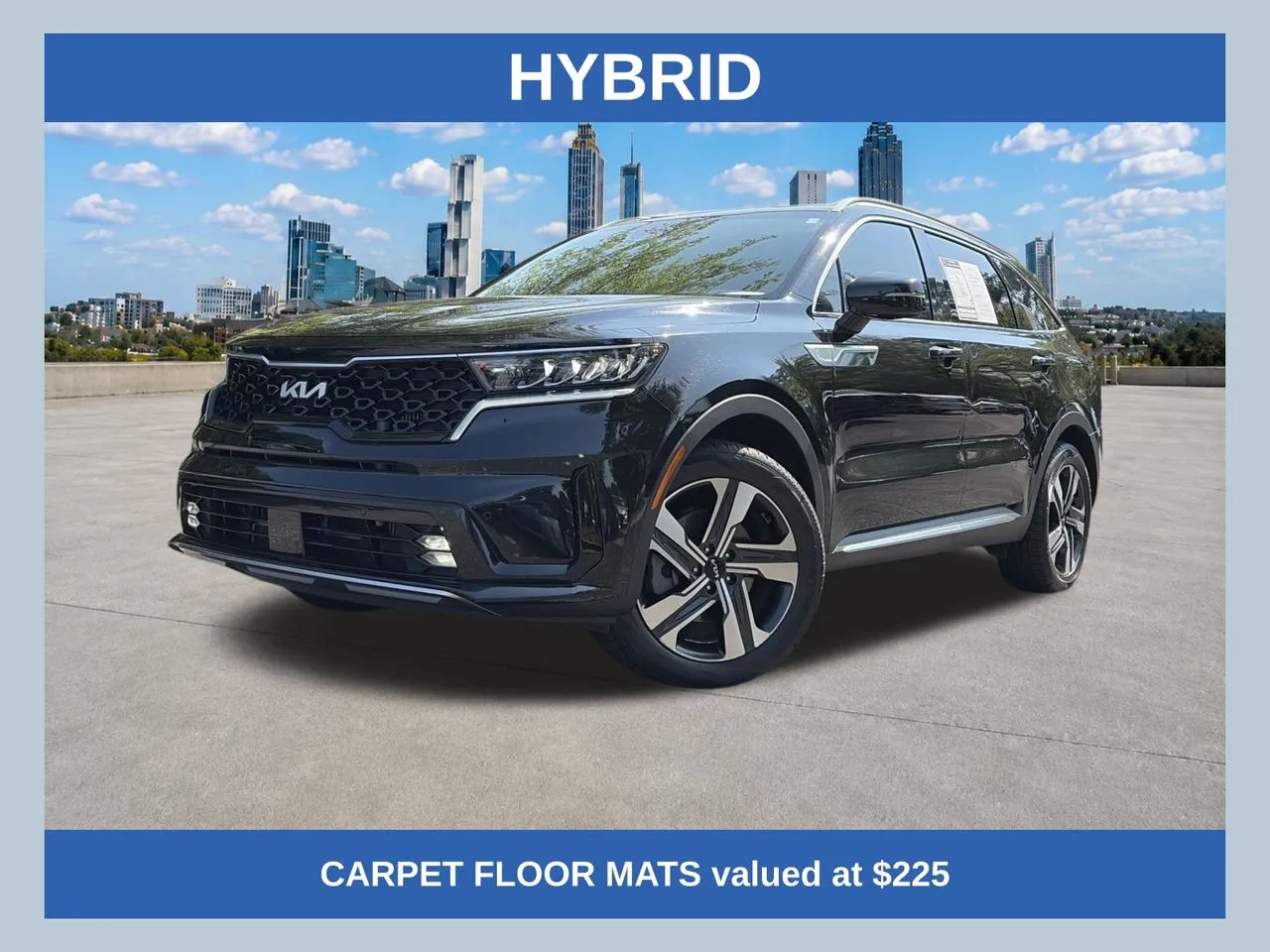 Black 2023 Kia Sorento Hybrid EX for sale in Marietta, GA
