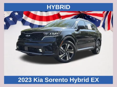 Black 2023 Kia Sorento Hybrid EX for sale in Marietta, GA