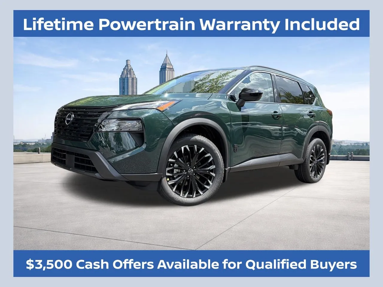 Black 2026 Nissan Rogue Dark Armor for sale in Marietta, GA