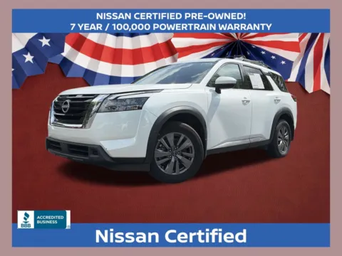 White 2025 Nissan Pathfinder SV for sale in Marietta, GA