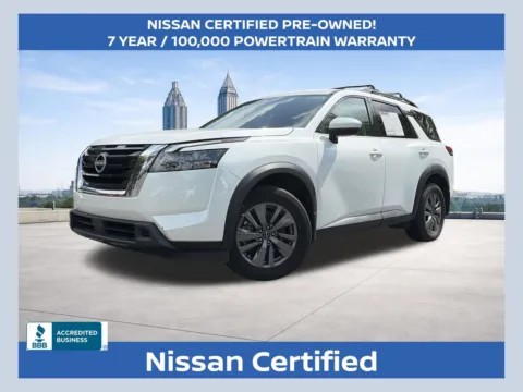 White 2025 Nissan Pathfinder SV for sale in Marietta, GA
