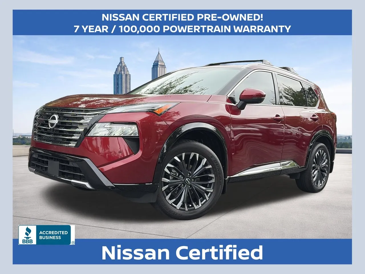 Red 2026 Nissan Rogue Platinum for sale in Marietta, GA