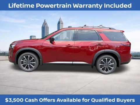 Photos of 2026 Nissan Pathfinder Platinum for sale in Marietta, GA at Nissan of Marietta