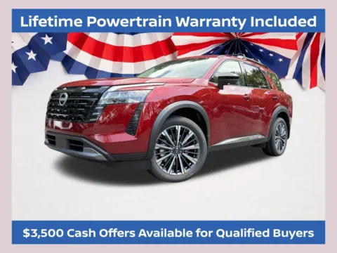 Red 2026 Nissan Pathfinder Platinum for sale in Marietta, GA