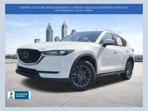 White 2020 Mazda CX-5 Touring for sale in Marietta, GA