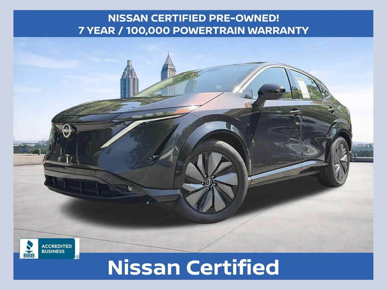 Green 2024 Nissan Ariya EVOLVE+ for sale in Marietta, GA
