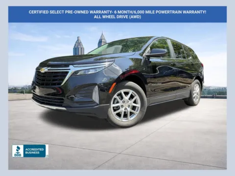 Black 2024 Chevrolet Equinox LT for sale in Marietta, GA