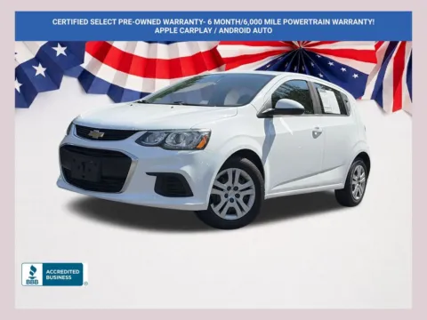 White 2019 Chevrolet Sonic LT for sale in Marietta, GA