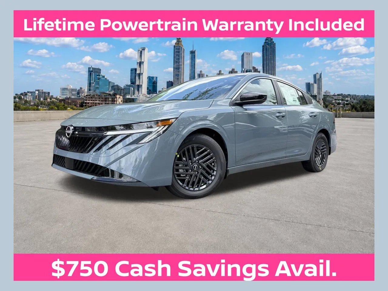 Gray 2027 Nissan Sentra SV for sale in Marietta, GA