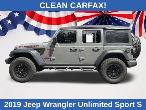 Photos of 2019 Jeep Wrangler Unlimited Sport S for sale in Marietta, GA at Nissan of Marietta