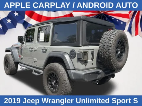 Another view of 2019 Jeep Wrangler Unlimited Sport S for sale in Marietta, GA at Nissan of Marietta