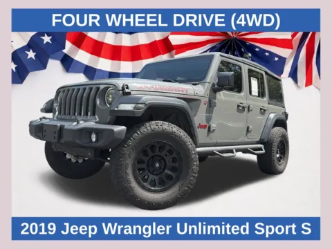 Gray 2019 Jeep Wrangler Unlimited Sport S for sale in Marietta, GA