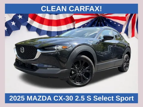 Black 2025 Mazda CX-30 2.5 S Select Sport for sale in Marietta, GA