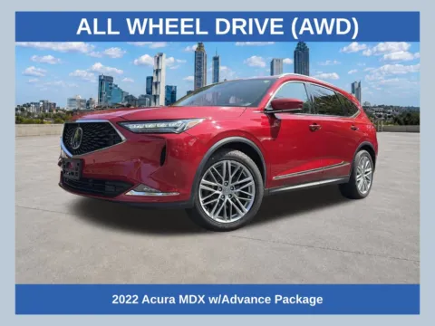 Red 2022 Acura MDX Advance for sale in Marietta, GA