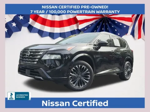 Black 2025 Nissan Rogue Platinum for sale in Marietta, GA