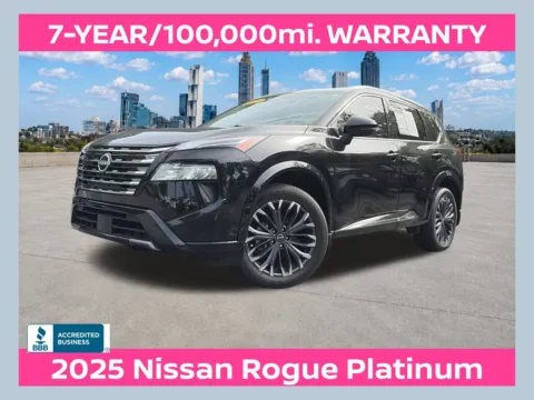 Black 2025 Nissan Rogue Platinum for sale in Marietta, GA