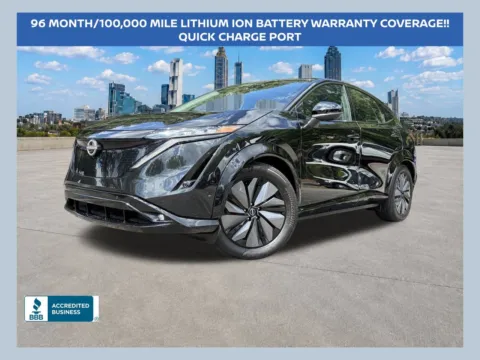 Black 2024 Nissan Ariya PLATINUM+ e-4ORCE for sale in Marietta, GA