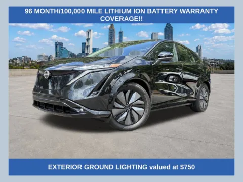 Black 2024 Nissan Ariya PLATINUM+ e-4ORCE for sale in Marietta, GA