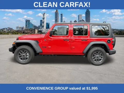 Photos of 2024 Jeep Wrangler Sport S for sale in Marietta, GA at Nissan of Marietta