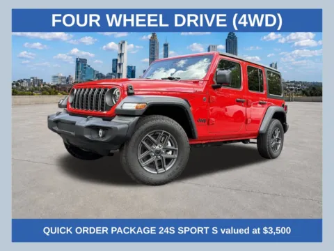 Red 2024 Jeep Wrangler Sport S for sale in Marietta, GA