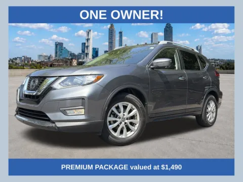 Gray 2018 Nissan Rogue SV for sale in Marietta, GA