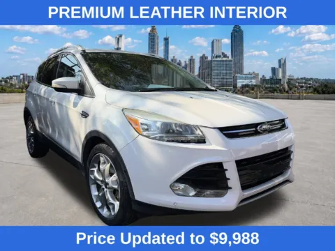 White 2015 Ford Escape Titanium for sale in Marietta, GA
