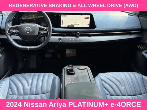 Photos of 2024 Nissan Ariya PLATINUM+ e-4ORCE for sale in Marietta, GA at Nissan of Marietta