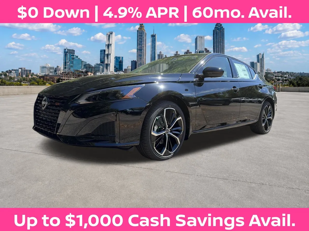Black 2026 Nissan Altima 2.5 SR for sale in Marietta, GA