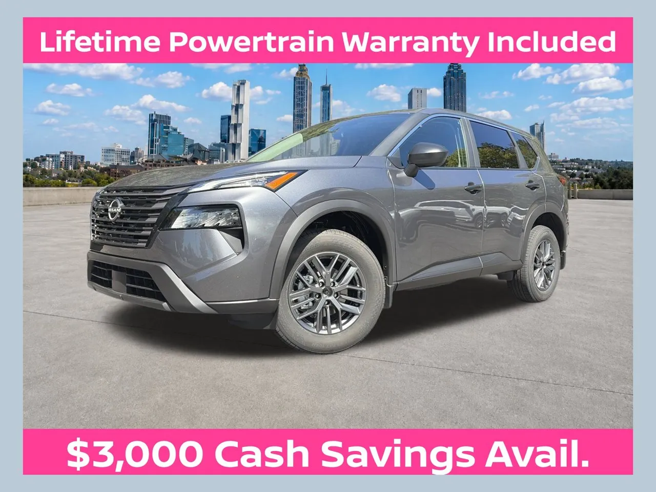 Gray 2027 Nissan Rogue S for sale in Marietta, GA