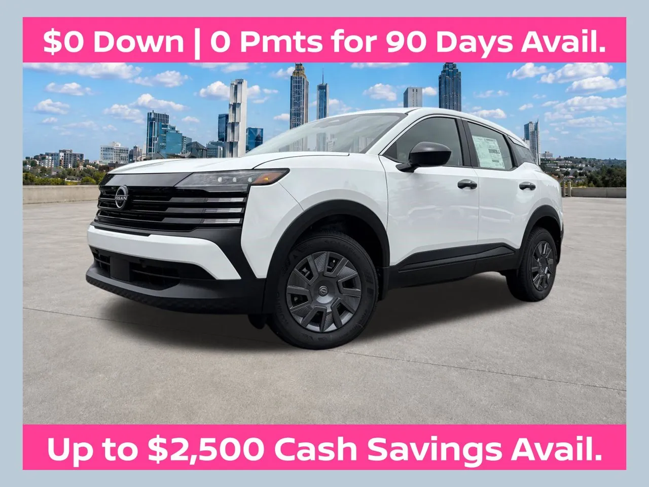 White 2026 Nissan Kicks S for sale in Marietta, GA