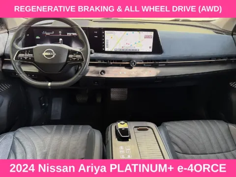 Photos of 2024 Nissan Ariya PLATINUM+ e-4ORCE for sale in Marietta, GA at Nissan of Marietta