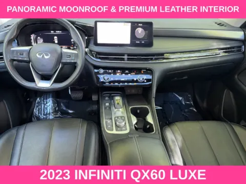 Photos of 2023 INFINITI QX60 LUXE for sale in Marietta, GA at Nissan of Marietta