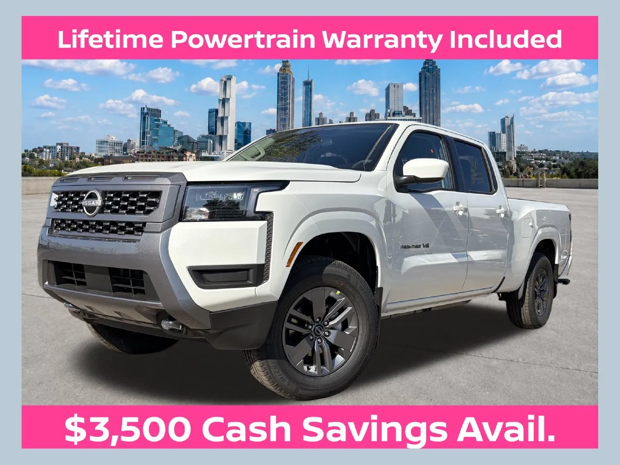 White 2027 Nissan Frontier SV for sale in Marietta, GA