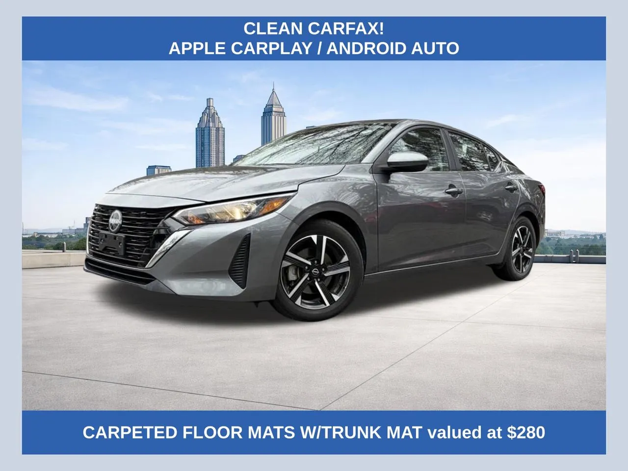 Gray 2024 Nissan Sentra SV for sale in Morrow, GA