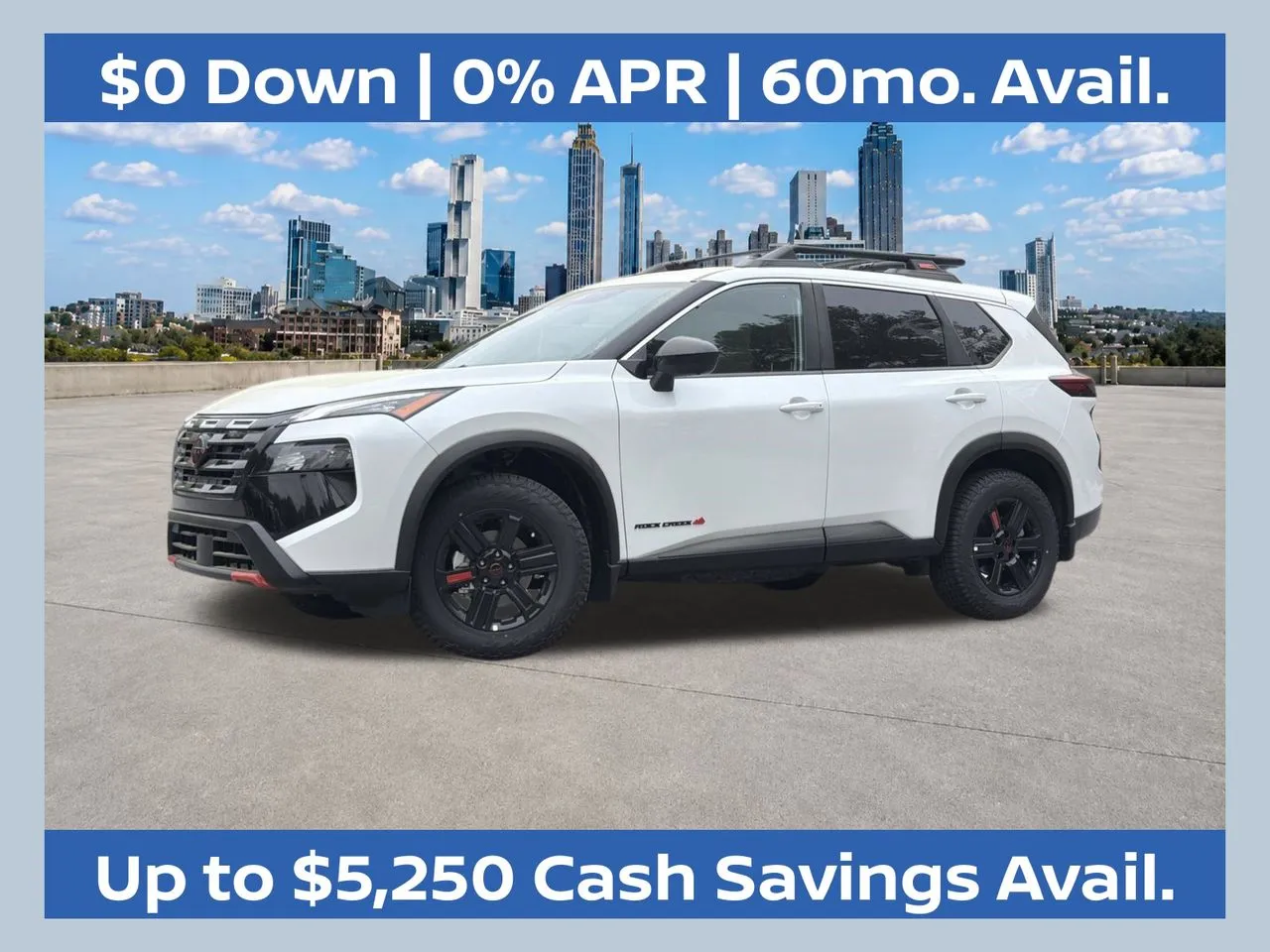 White 2026 Nissan Rogue Rock Creek for sale in Morrow, GA