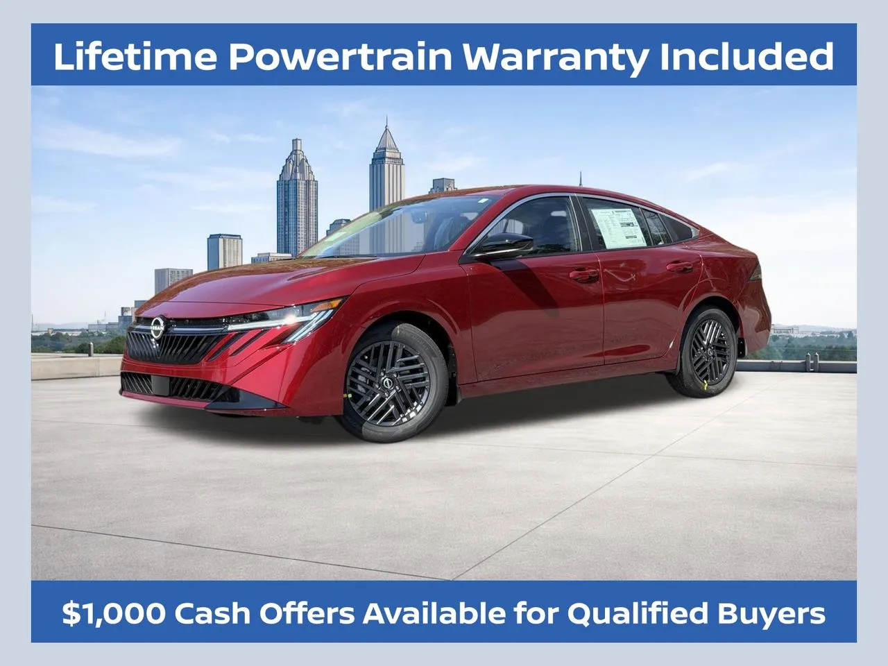 Red 2026 Nissan Sentra SV for sale in Morrow, GA