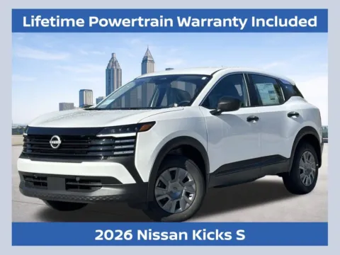 White 2026 Nissan Kicks S for sale in Morrow, GA