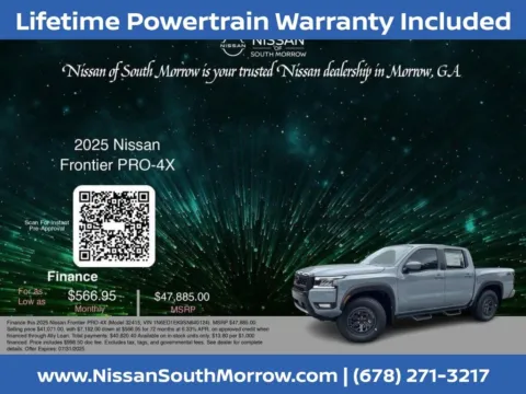 More photos of 2025 Nissan Frontier PRO-4X at Nissan South Morrow, GA