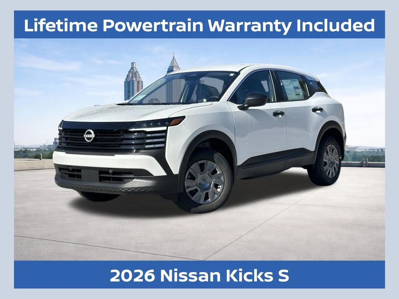 White 2026 Nissan Kicks S for sale in Morrow, GA