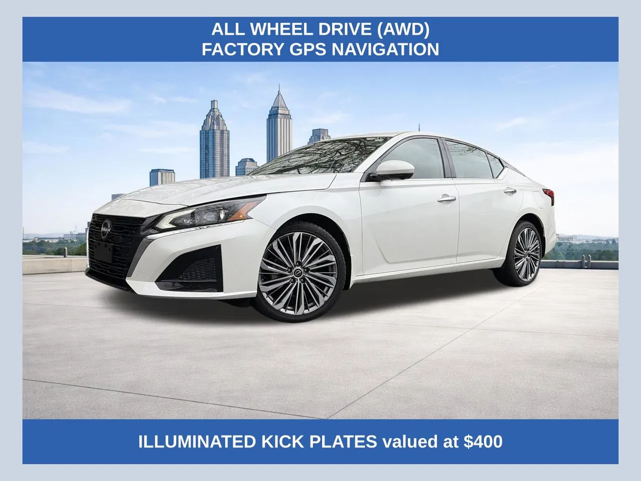 White 2024 Nissan Altima 2.5 SL for sale in Morrow, GA