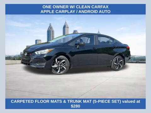 Black 2025 Nissan Versa 1.6 SR for sale in Morrow, GA
