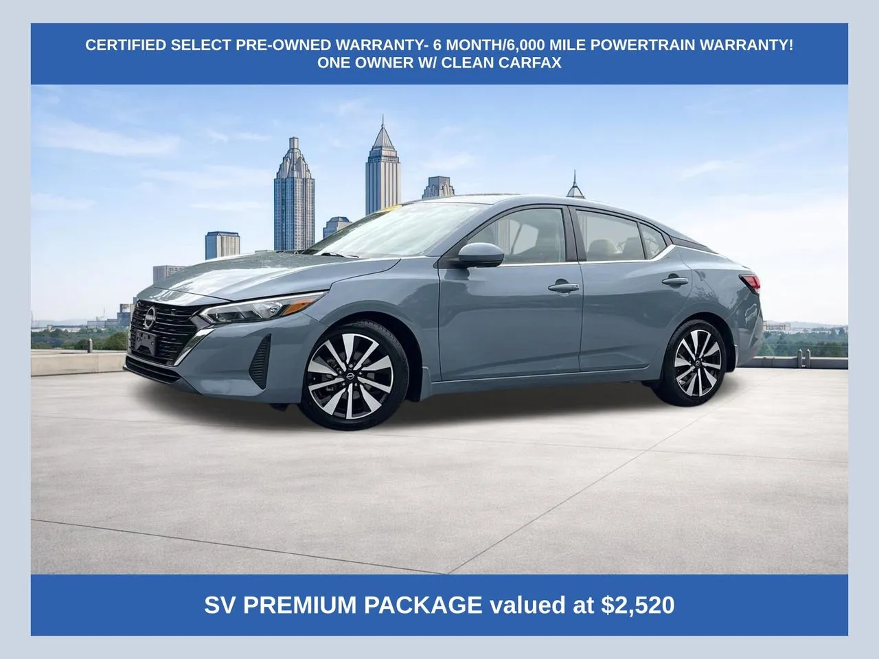 Gray 2024 Nissan Sentra SV for sale in Morrow, GA