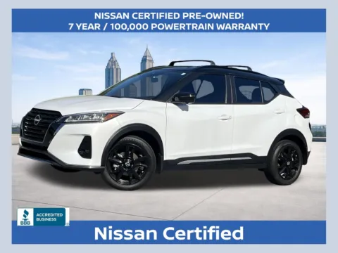 White 2024 Nissan Kicks SR for sale in Morrow, GA