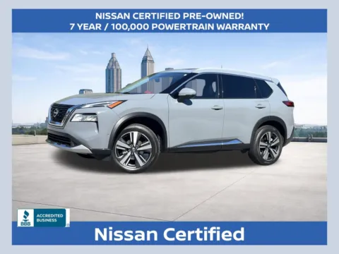 Gray 2023 Nissan Rogue Platinum for sale in Morrow, GA