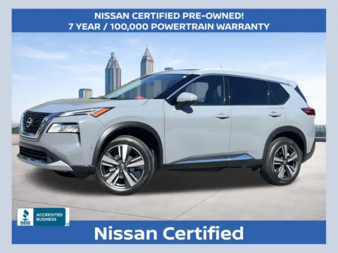 Gray 2023 Nissan Rogue Platinum for sale in Morrow, GA